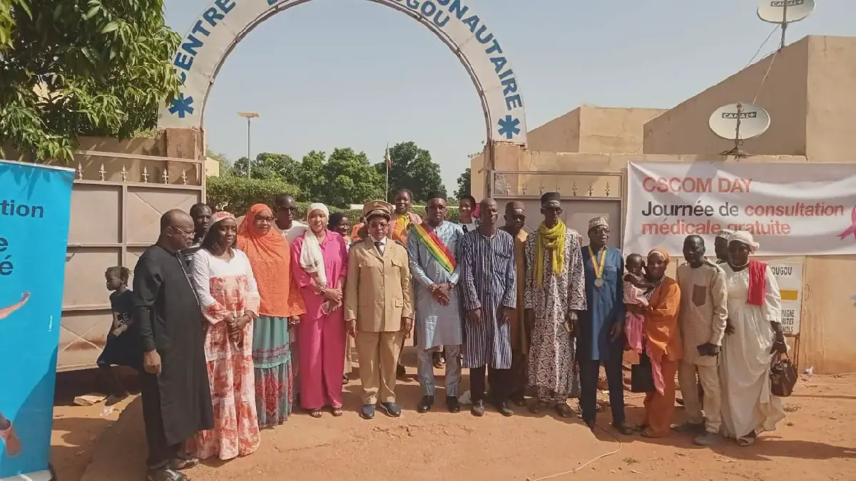 CSCOM de Kolèbougou : la Fondation Orange Mali et Volon Terre offrent des consultations gratuites