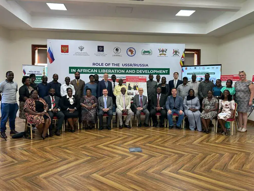 Makerere University Hosts Exhibition on USSR/Russia's Role in Uganda's Liberation