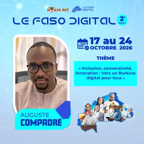 Les 100 Visages du Burkina Digital : Auguste Compaoré, de la Silicon Valley du commerce en ligne aux plateformes numériques africaines