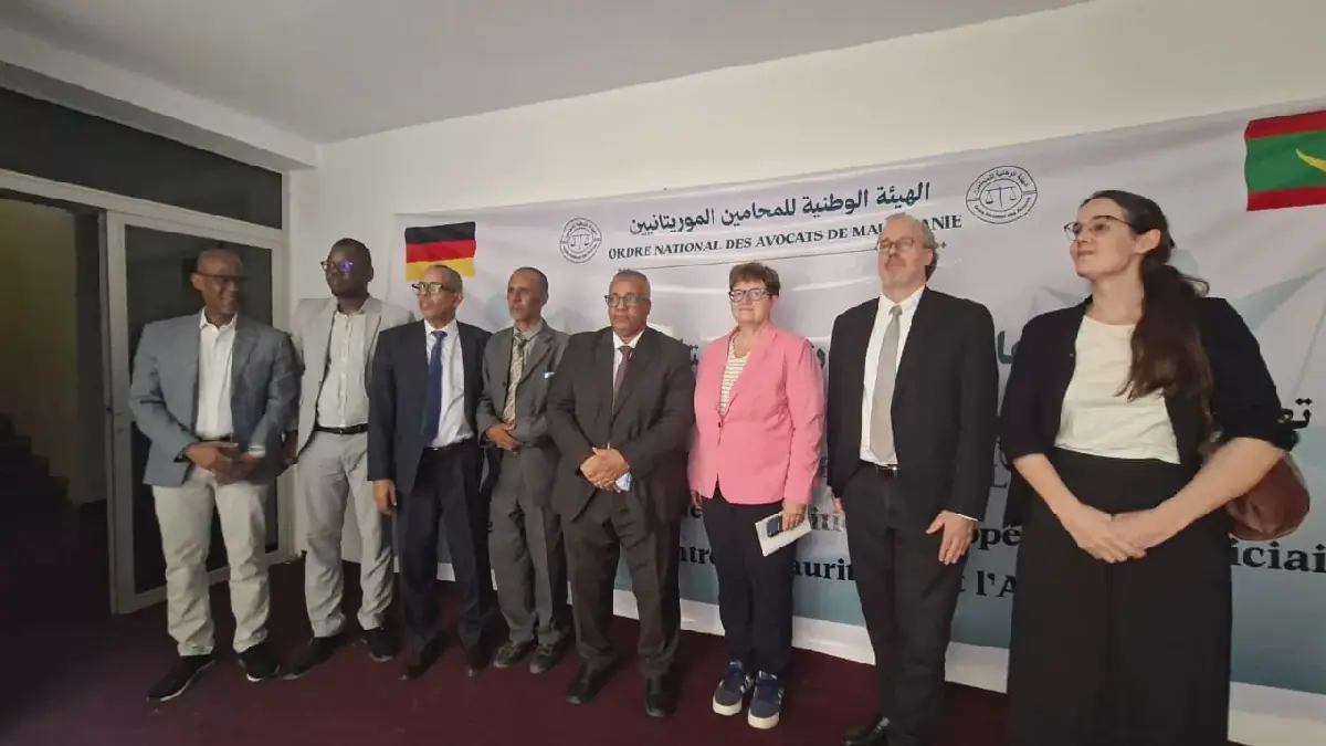 Mauritanian Bar Association Meets German Official