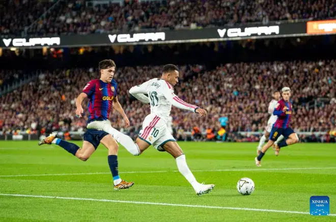 Mbappe shines as Real Madrid triumphs over FC Barcelona in La Liga