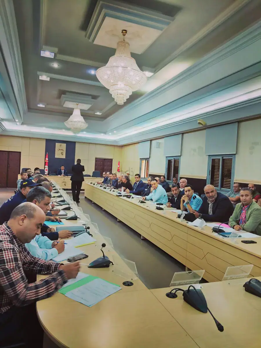 Work Session on Development Projects and Landslide Monitoring in Jendouba