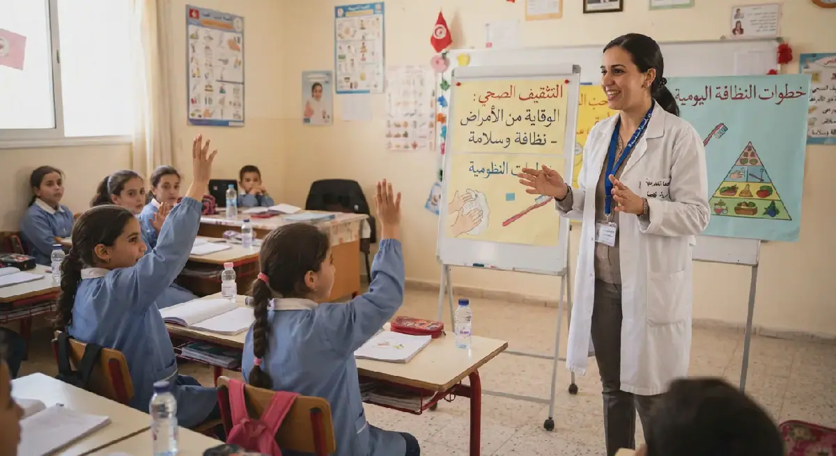 Health Education Efforts in Qafsa, Tunisia