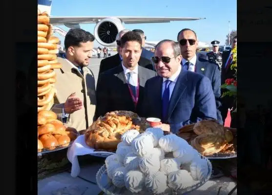 Egyptian President Sisi Jokingly Brings Sunshine to Moscow