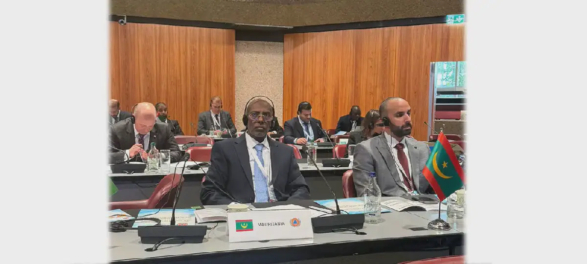 Mauritania's General Delegate for Civil Security Attends International Organization for Civil Protection Meetings