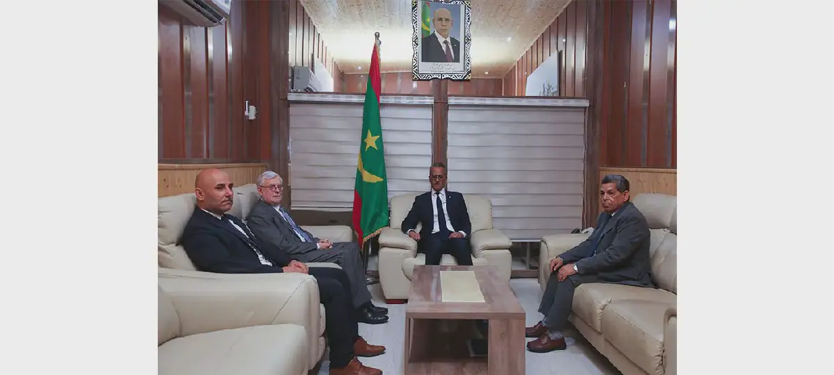 Mauritania's Interior Minister Meets EU Ambassador