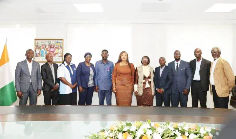 Cote d'Ivoire's Minister Myss Belmonde Dogo Engages with Civil Society Organizations