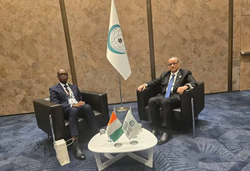 Côte d'Ivoire's Zoro Bi Ballo Meets with OCI Secretary-General and Azerbaijan's Prosecutor General