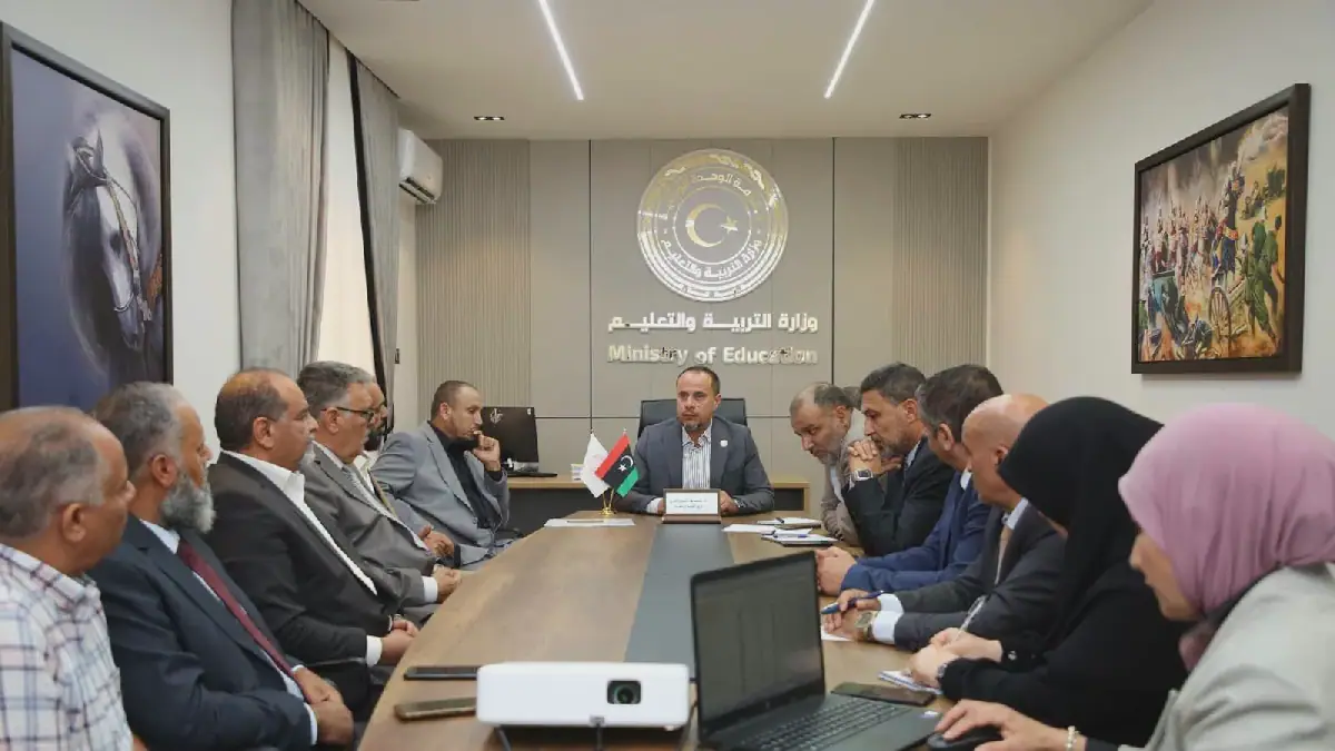 Libyan Education Minister Discusses Teachers' Demands and Study Stability