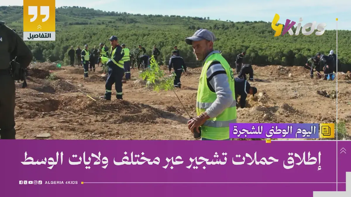 Algeria Celebrates National Tree Day with Large-Scale Reforestation Efforts