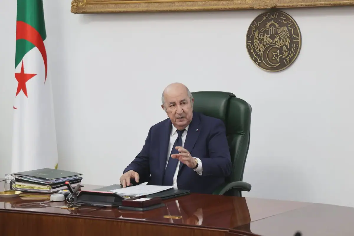 Algerian President Tebboune Addresses Global Energy Security at GECF Summit