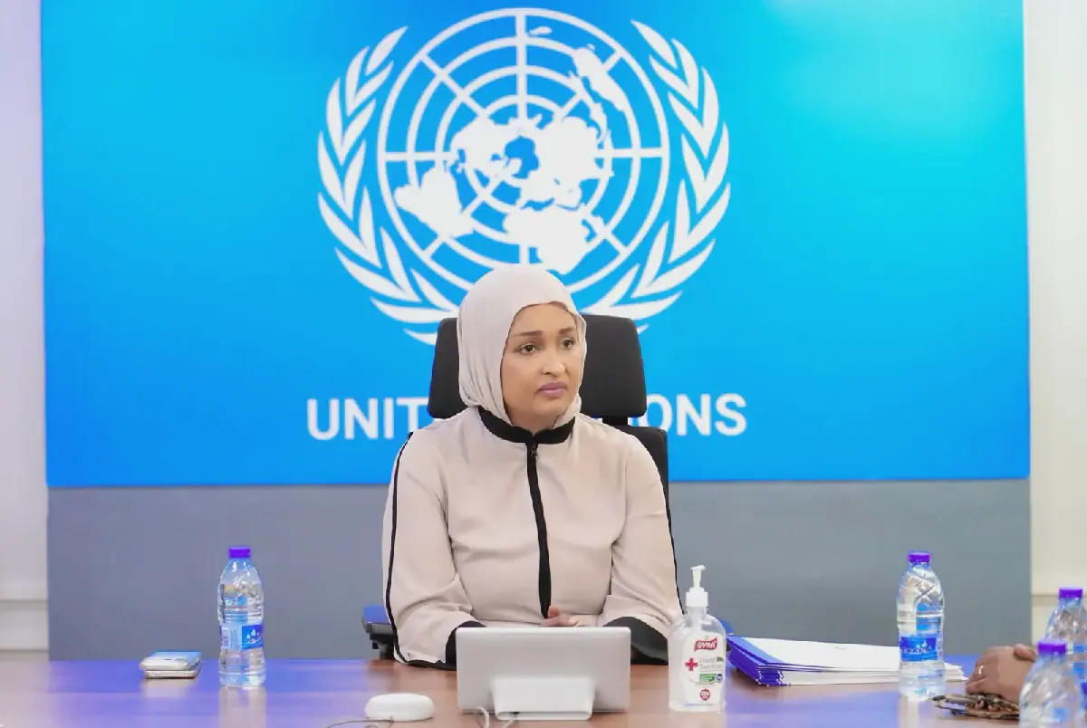 Somalia's Human Rights Minister Inspects Newly Opened UN Office in Mogadishu