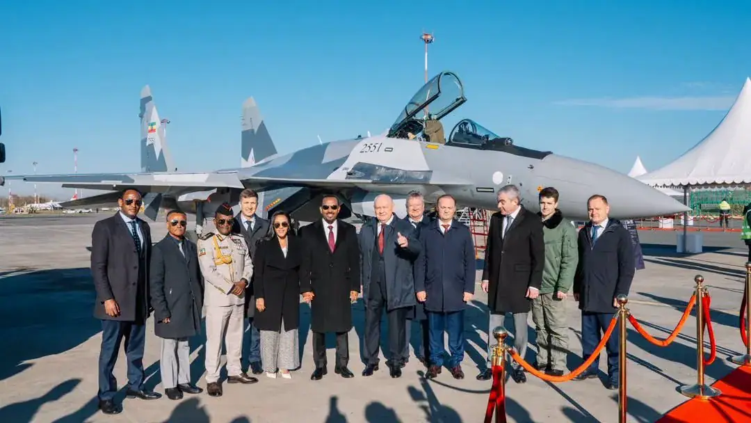 Ethiopia Receives 12 Su-35 Fighter Jets and 4 S-400 Air Defense Systems
