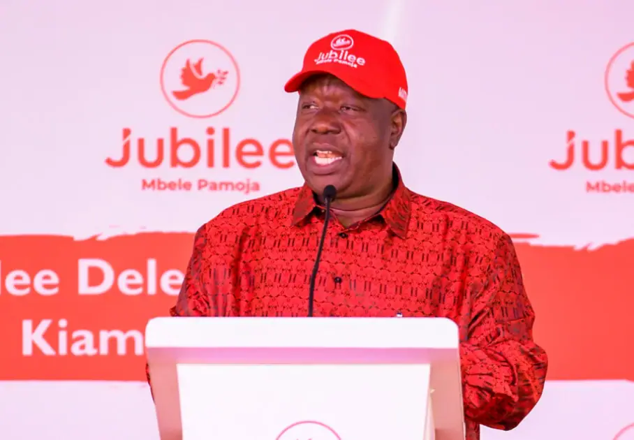 Jubilee Party sets up team for opposition coalition talks ahead of 2027 polls