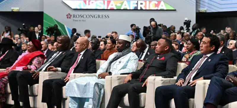 Le troisième sommet Russie-Afrique s'ouvre à Moscou