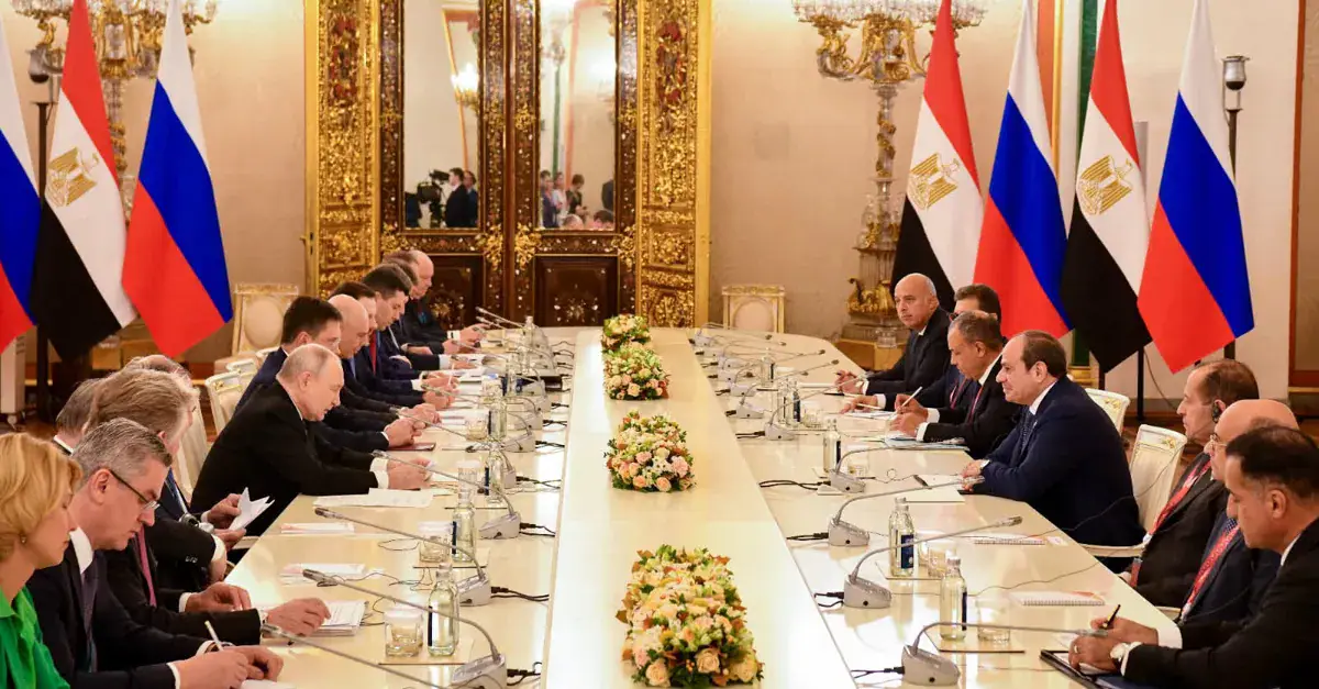 Egyptian President Emphasizes Nuclear Cooperation with Russia
