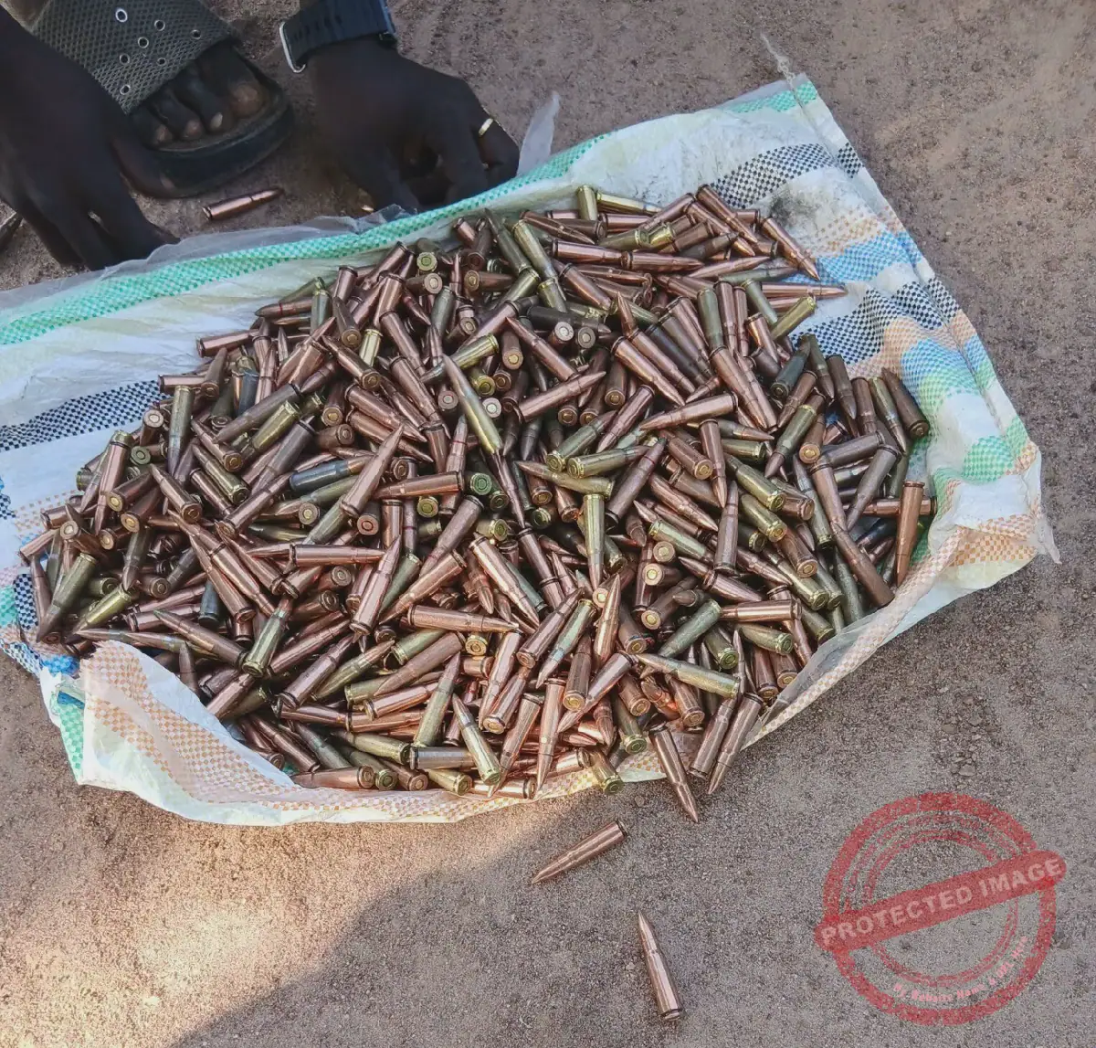 Tonj South Authorities Seize 1,700 Rounds of Ammunition, Detain Suspect