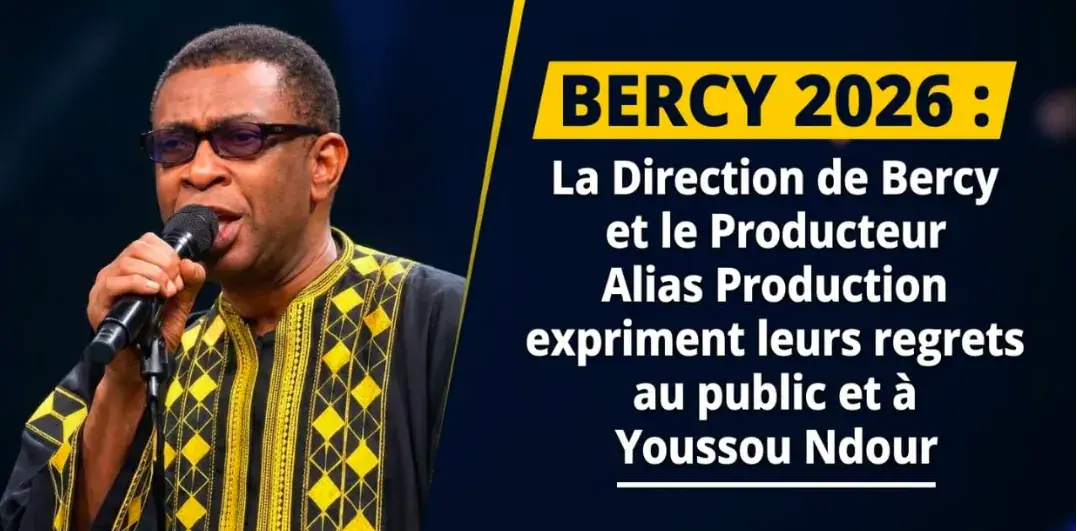 Bercy 2026 : la direction de la salle et Alias Production expriment leurs regrets