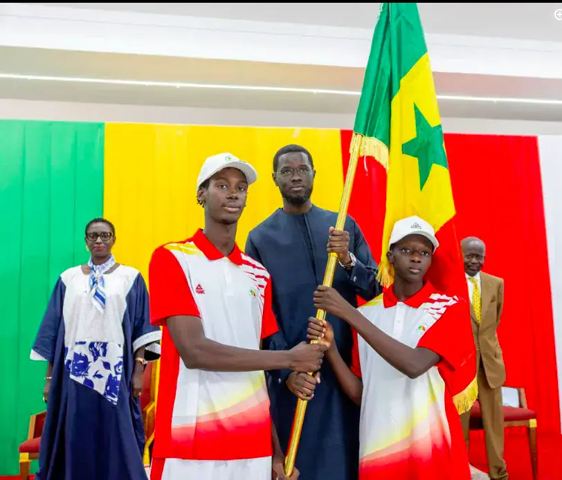 Senegal's President Faye Flags Off 136 Athletes for 2026 Youth Olympics