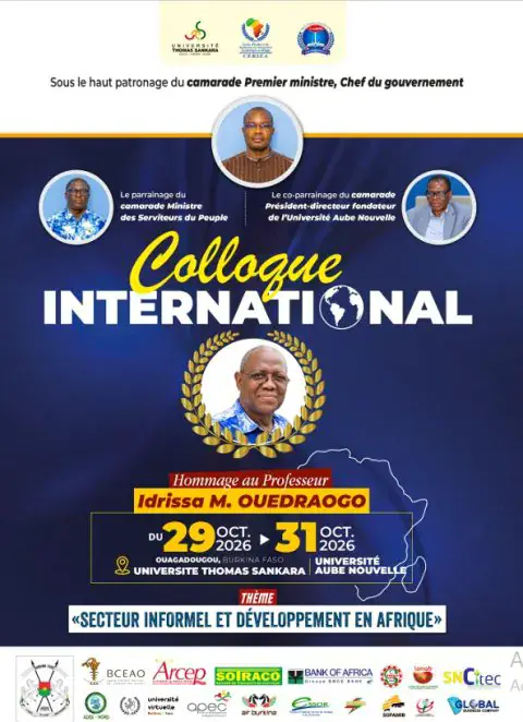 Colloque International en Hommage au Professeur Idrissa M. OUEDRAOGO
