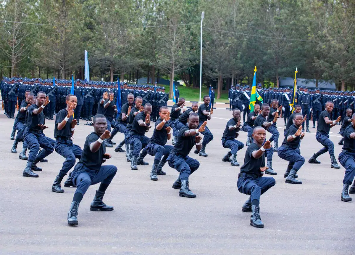 Over 1,600 New Police Recruits in Rwanda Tasked with Combating Cybercrime