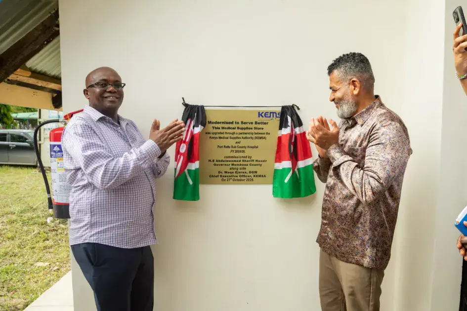 KEMSA Refurbishes Port Reitz Hospital Medicine Store to Boost Patient Safety