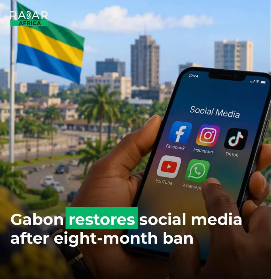 Gabon Lifts Eight-Month Suspension of Social Media Platforms