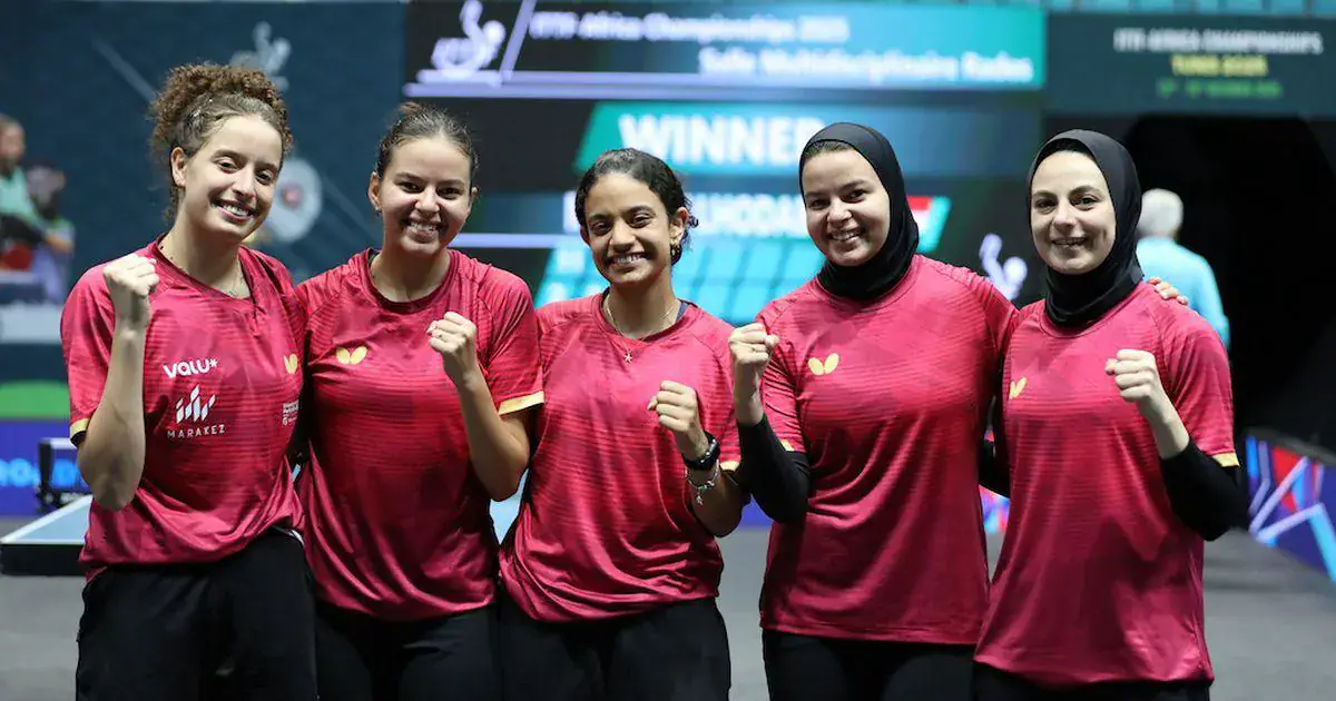 Egypt Dominates African Table Tennis Championships