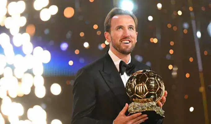Harry Kane Wins 2026 Ballon d'Or