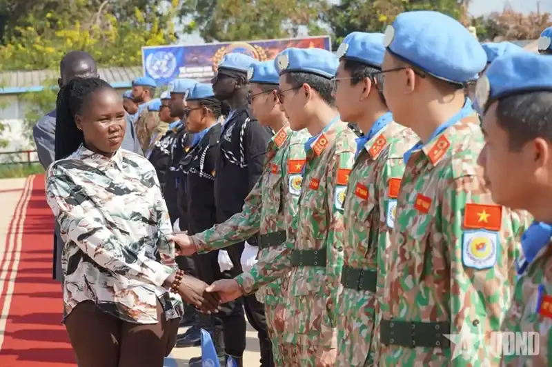 Vietnam Joins UN Day Observance in Bentiu, South Sudan