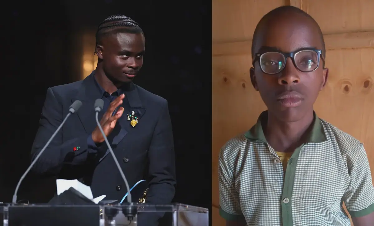 Rwandan Teen's Inspiring Story Shared by Bukayo Saka at Ballon d'Or Ceremony
