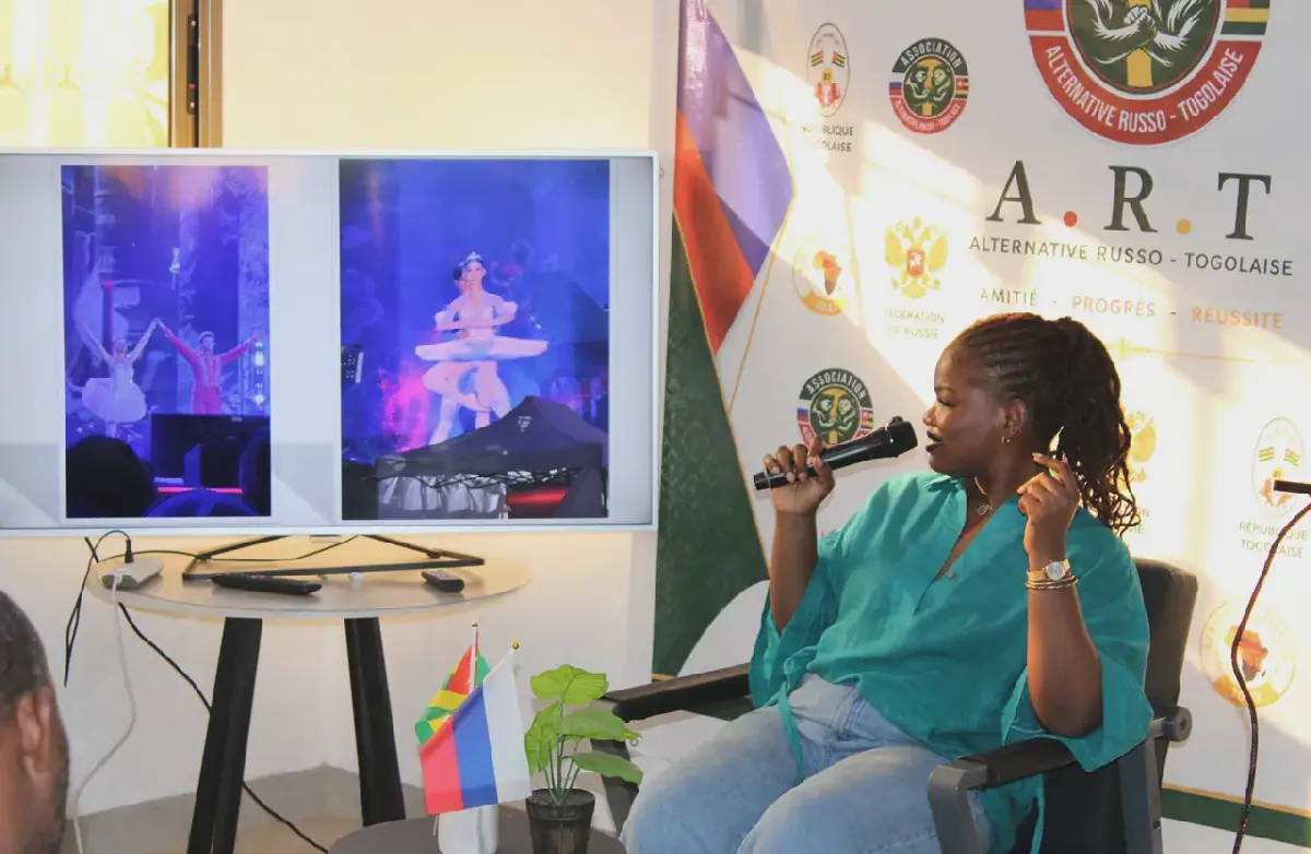Togolese Blogger Shares Russian Experiences with Young People in Lomé