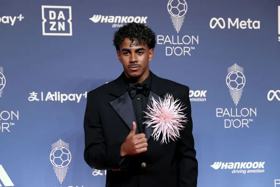 Lamine Yamal Steals the Show with Stylish Outfit at Ballon d'Or Ceremony