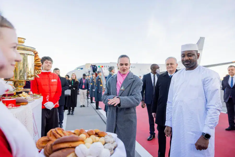 Mali's President Goïta Attends 3rd Russia-Africa Partnership Forum in Moscow