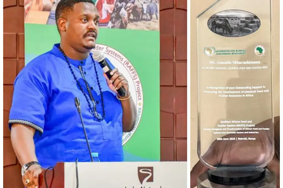Aimable Mbarushimana Recognised for Advancing Africa's Feed and Fodder Sector