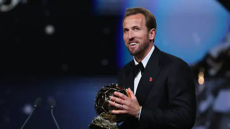 Harry Kane Wins 2026 Ballon d'Or, First English Recipient in 25 Years