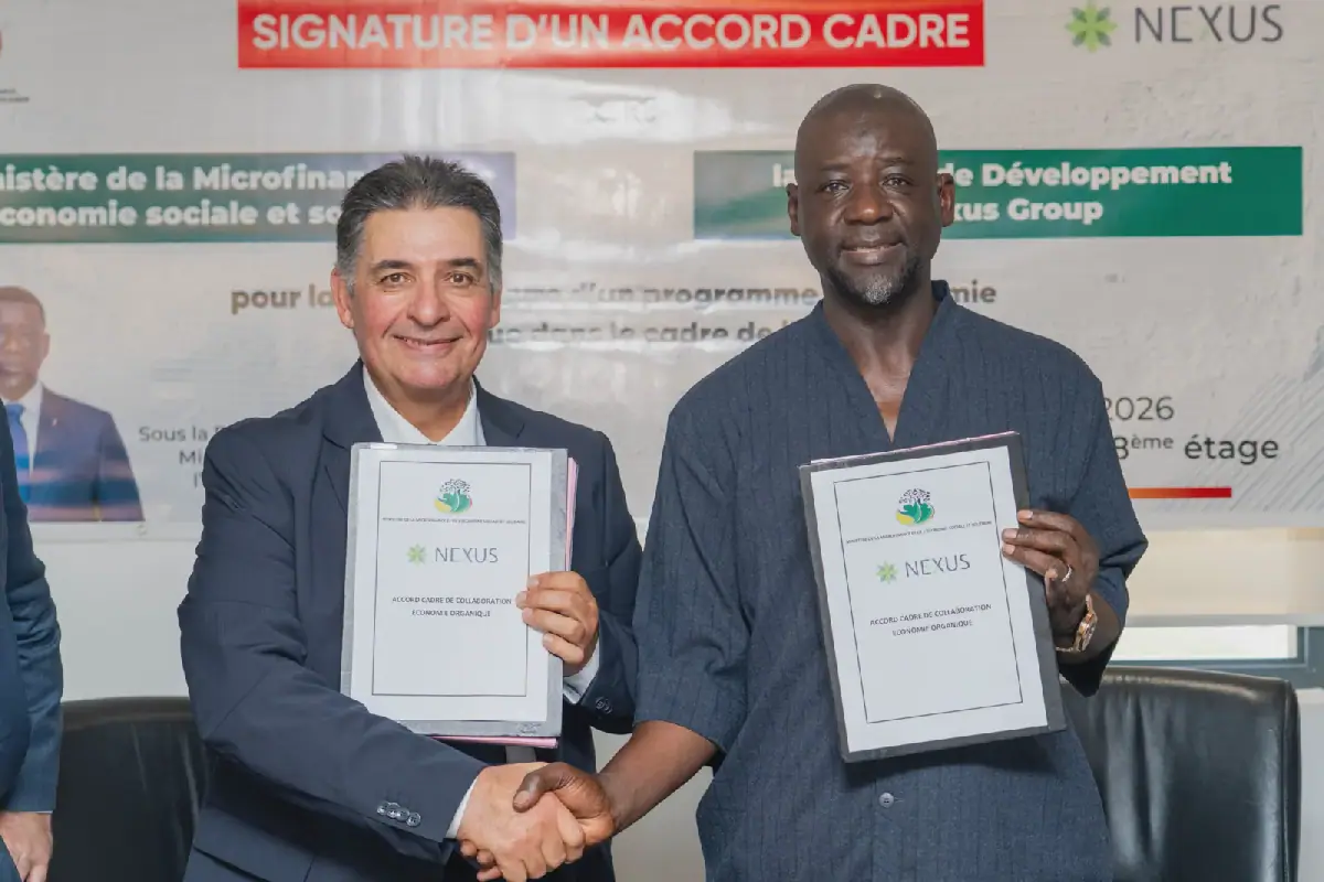 ÉCONOMIE ORGANIQUE : LE SÉNÉGAL ENGAGE UN PARTENARIAT STRATÉGIQUE AVEC LE GROUPE NEXUS