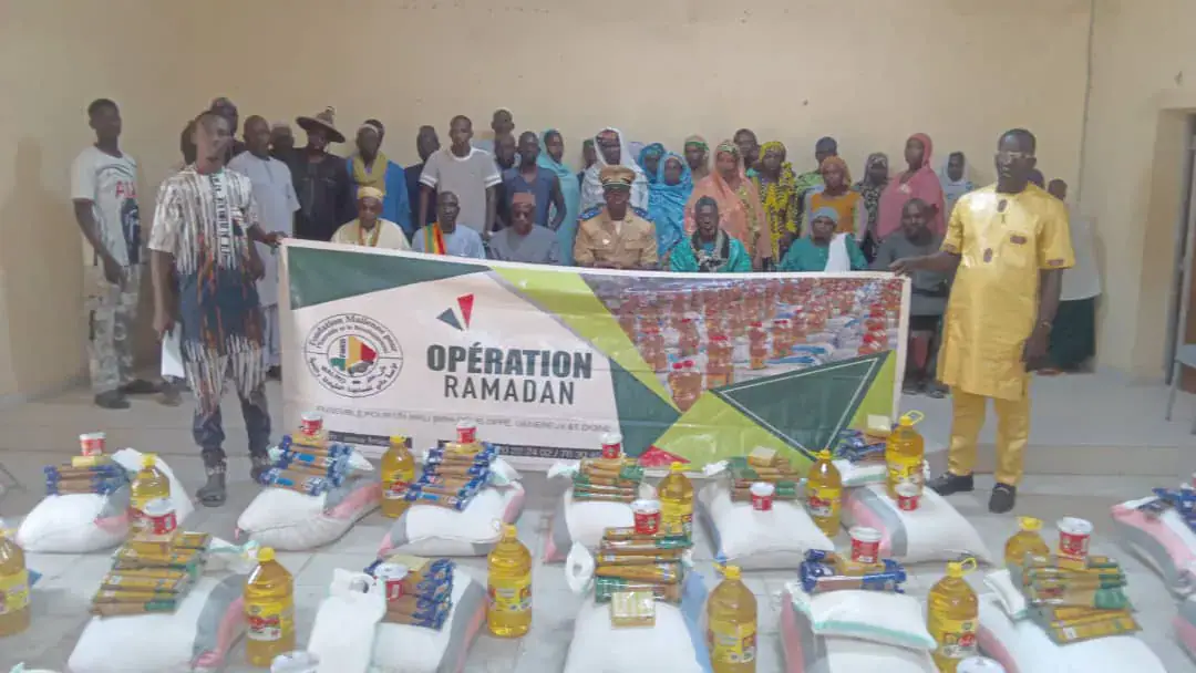 25 Displaced Households in Mauritania's Tenenkou Receive Food Aid