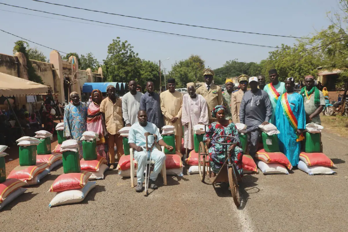 200 Food Kits Distributed to Vulnerable Populations in Bougouni, Mauritania