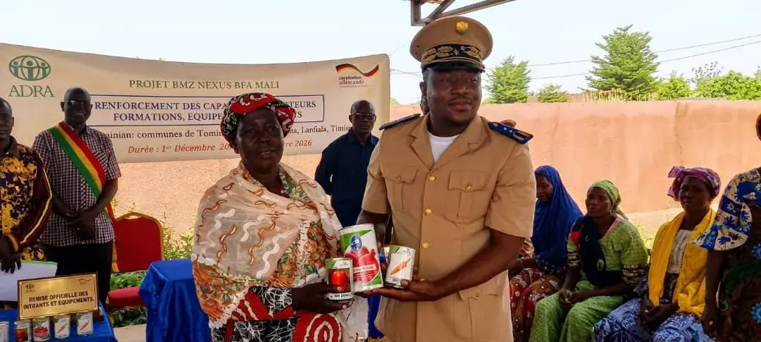 ADRA Mali Supports Women Farmers with Seed Kits in Tominian