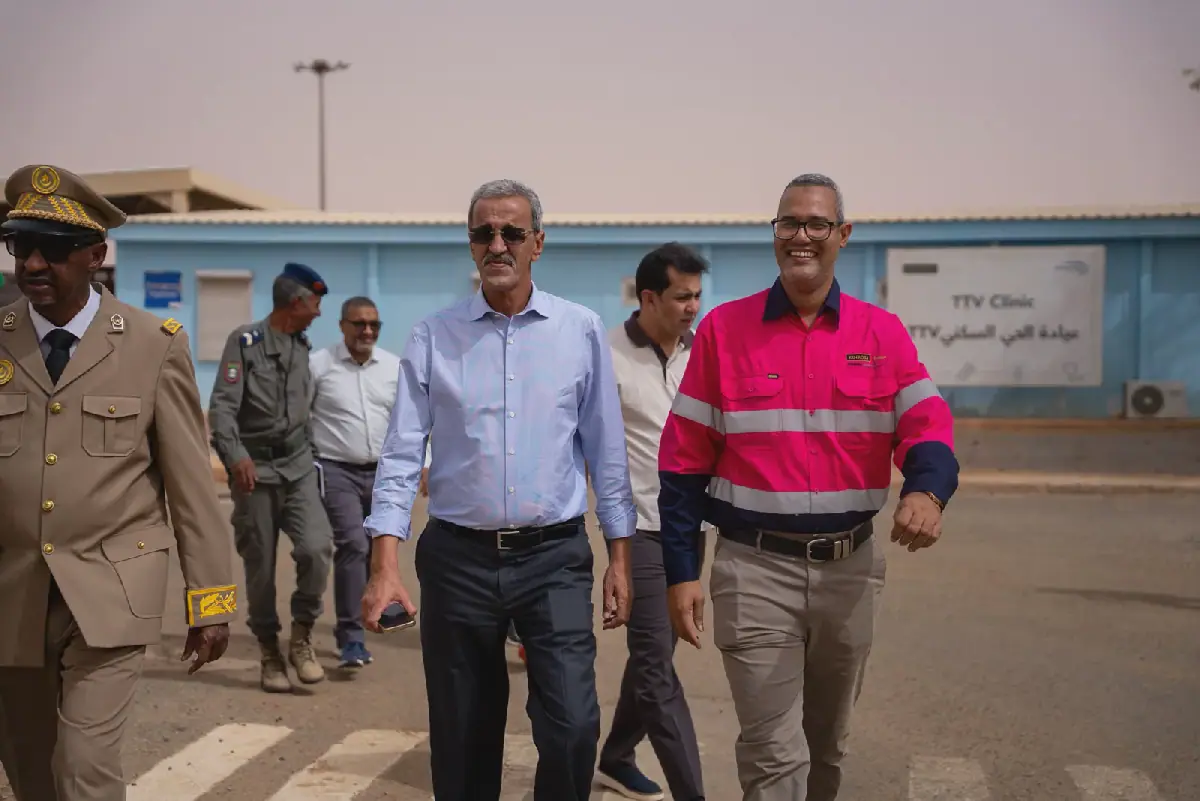 Mauritania's Mines Minister Concludes Tazizt Mine Visit