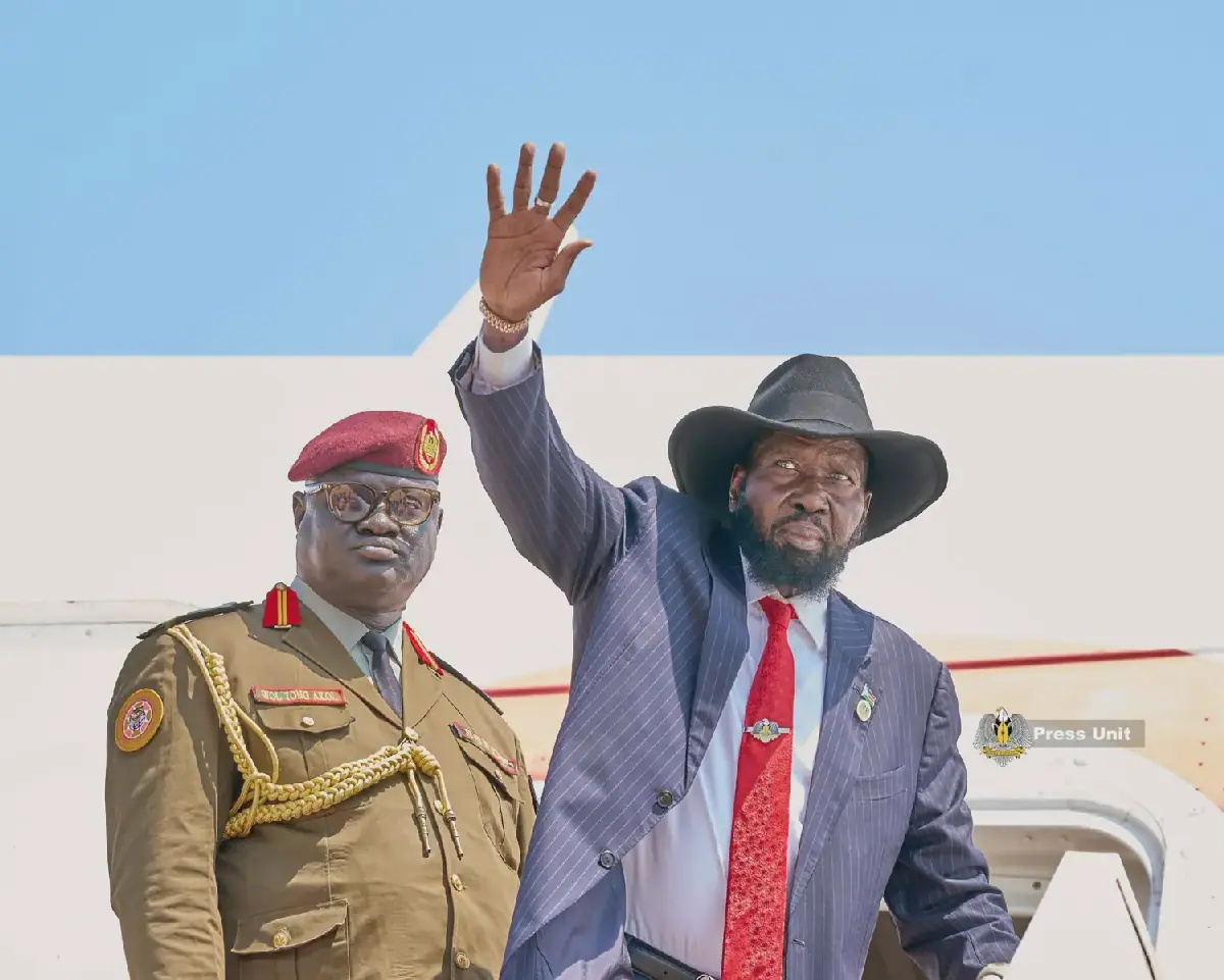 South Sudan's President Kiir Attends Russia-Africa Summit in Moscow