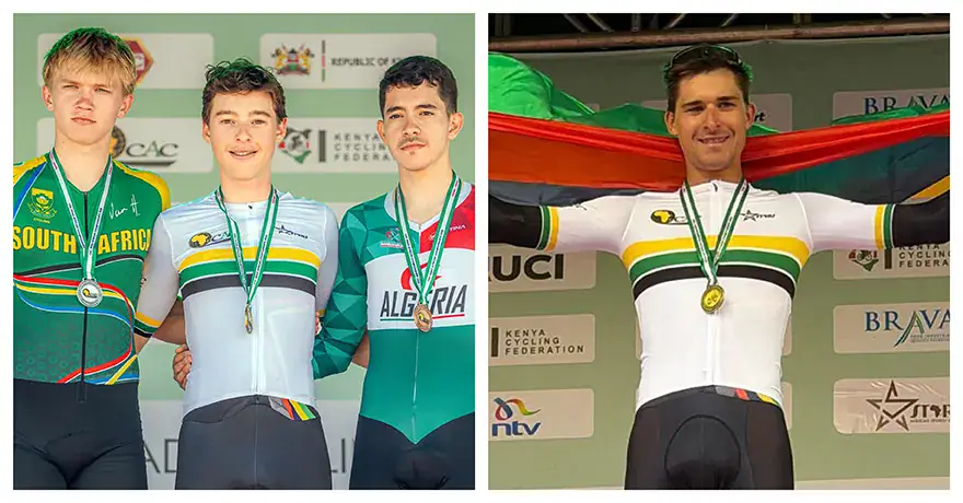 Mauritius Cyclists Shine at African Championships