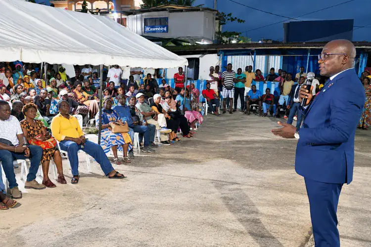 Lambert Mouvinde Millot, ministre des Travaux publics