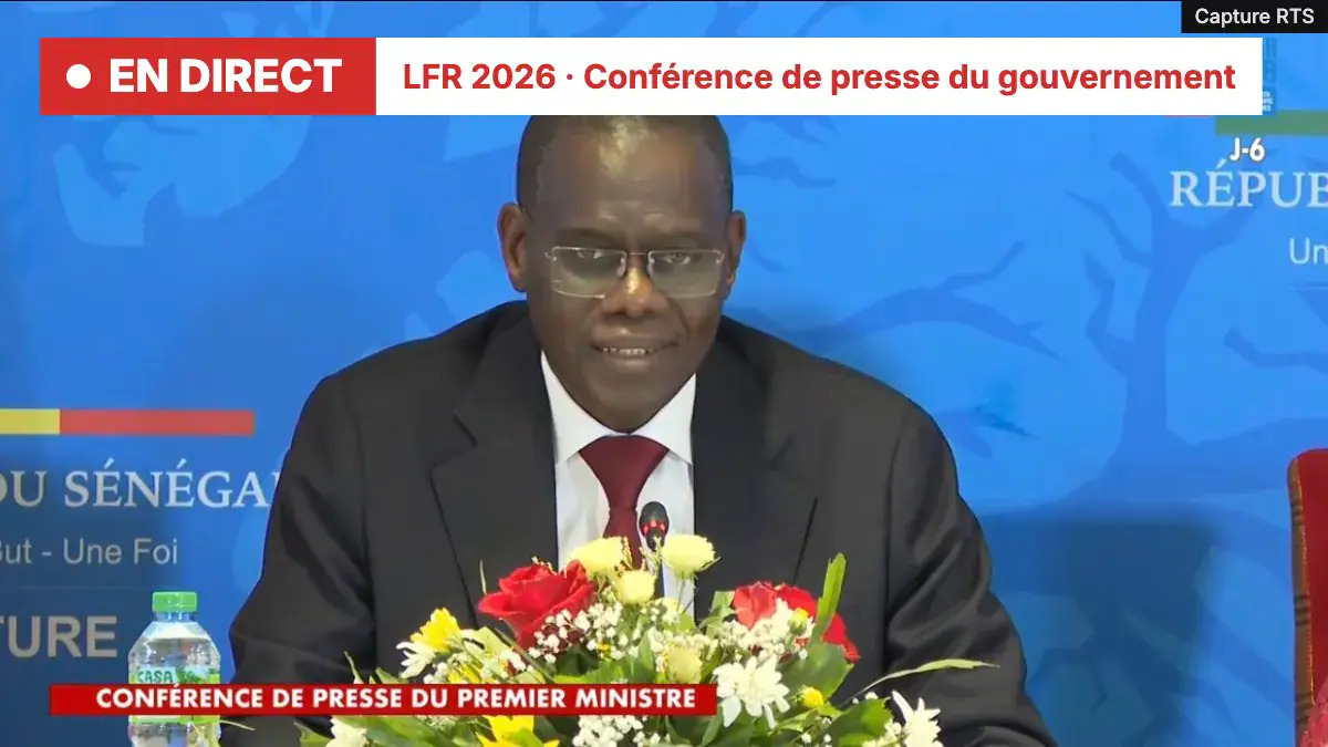 Senegalese Government Holds Press Conference on Rejected 2026 Budget Revision