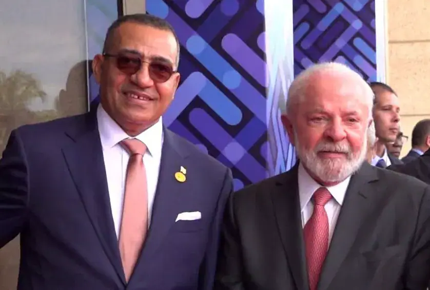 Sao Tome and Principe President Congratulates Brazil's Re-Elected President Lula da Silva
