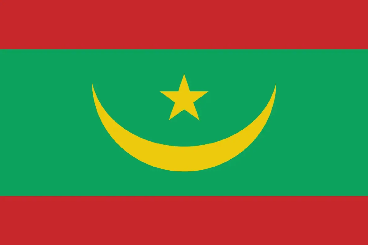 علم الجمهورية الإسلامية الموريتانية