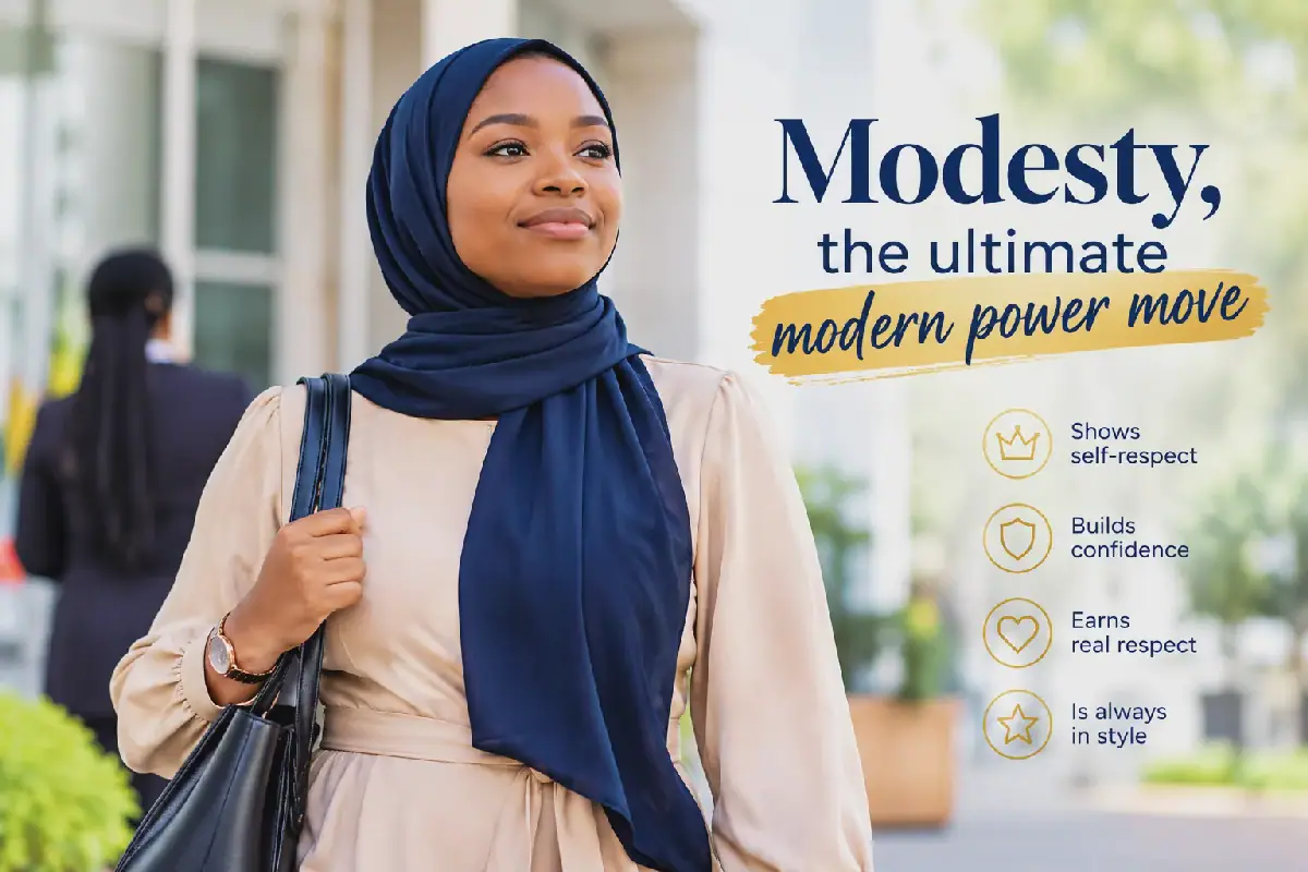 Modesty, the ultimate modern power move