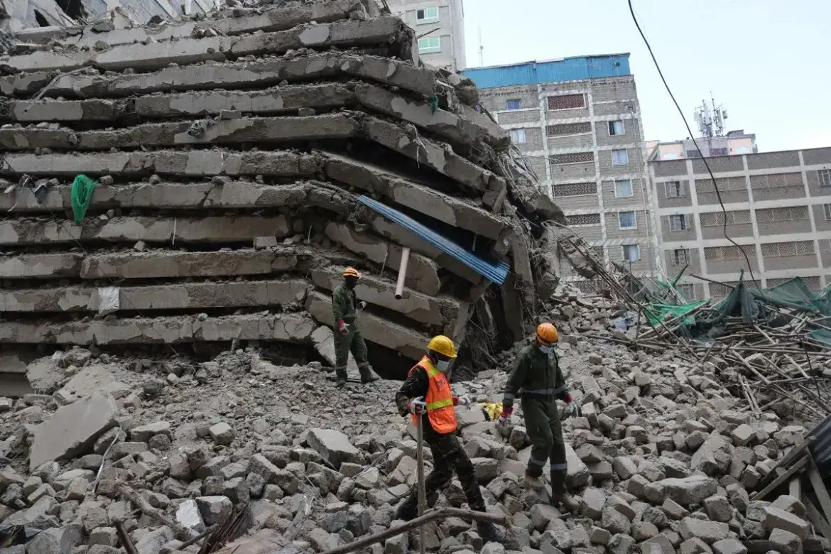 Rescuers Detect Signs of Life Under Nairobi's Collapsed Building Debris