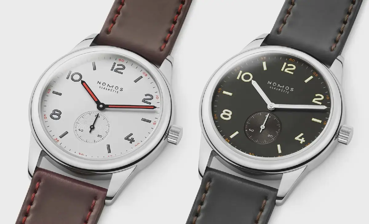 Nomos Club 38 et Club 38 Ruthenium